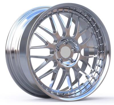 China 2 Pcs Forged Car Wheel 2 Pcs Designed Forged Aluminum Alloy Rims 5x112 20 Inch Edges 5x114.3 5x120 18inch 19inch 21inch Deep Plate Passenger Car Wheels for sale