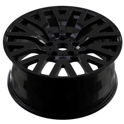 China Off Road Wheel Rims Bku Racing 5x165.1 5x120 22inch Mesh Design Hyper Black Rims For Land Rover Aluminum Alloy Forged Passenger Car Wheels for sale