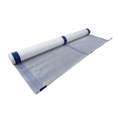 China 12 Waterproof Mil Scaf-Lite 13' x 100' Scaffolding Covering with Reinforced Grommets for sale