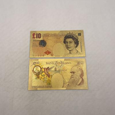 China Europe competitive price non-currency non-currency Elizabeth UK prop silver pet gold GBP banknotes for sale