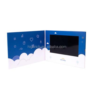 China 2021 Europe Highrich OEM Factory Top Selling Brand Advertising Video Card With USB Slot for sale