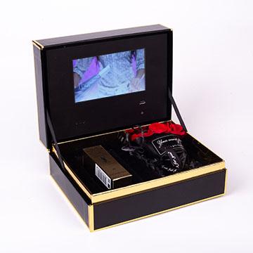 China Europe Highrich 2022 19 YEARS Factory OEM Digital LCD Display Video Brochure Gift Box for sale