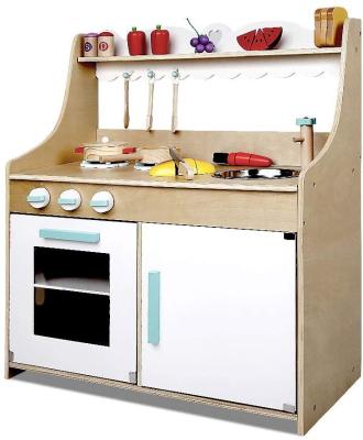 China MODEL TOY Kids Wooden Kitchen Play Set Children Pretend Toy Cooking Role Play Set for sale