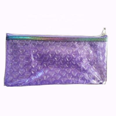 China Japan Style Pop Heart Shape PVC Make Up Bag for sale