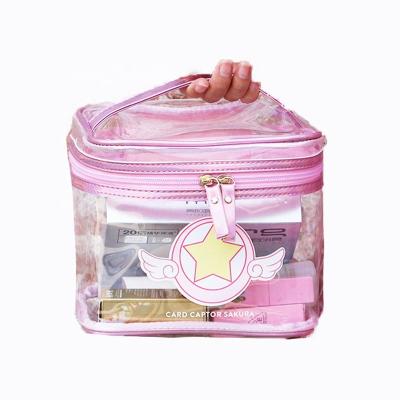 China Japan style elegant beauty makeup japan style fashion suit cosmetic bag for woman for sale