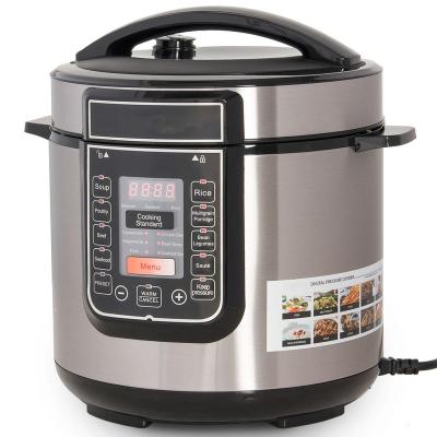 China Hotel 6 Quart 1000 Watt Automatic Multifunctional Electric Pressure Cooker for sale