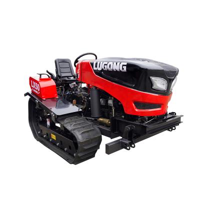 China Mini Farm Handheld Cultivator Crawler Farm Machinery Hand Held Agricultural Machinery Power Plowing Machine Rotary Tiller for sale