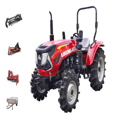 China 2022 new hotels style farm trators 60hp mini farm tractor tractor made in china for sale