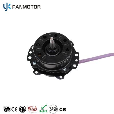 China Professional Car Ball Bearing Fan Motor Factory For Box Fan 6610mm Double Ball Bearing Motor for sale