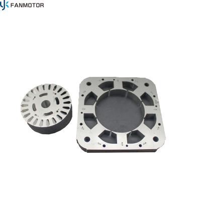 China 108*108mm Electric Motor Silicon Steel Motor Stator And Rotor For Electric Fan Motor Customize ODM for sale