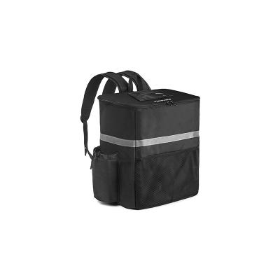 China China Wholesale Black Waterproof Eco Polyester Backpack Waterproof Insulated Cooler Bag for sale