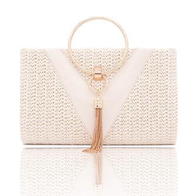 China Hot Sale Wedding Purse Elegant Evening Party Purse Clutch Bag Women Even Clutch Lady Bags Handbags With Tassels for sale