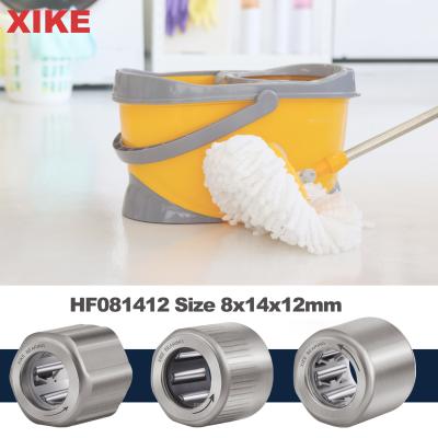 China Building Material Stores XIKE HF081412 Size 8x14x12mm Spinning Broom Bearings, Rotate in One Direction. for sale