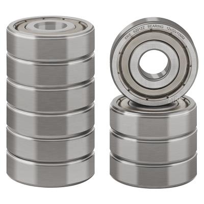 China Performance Stable And Cost Effective Size 12x32x10mm Seal 6201ZZ Metal Double Ball Bearing Deep Groove for sale