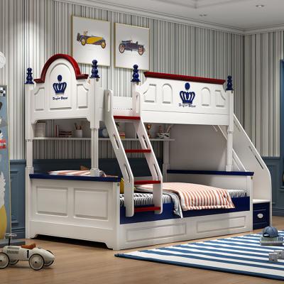 China Pretty Modern Children Kids Used Bunk Bed For Kids Note Beds Baby Furniture Double for sale