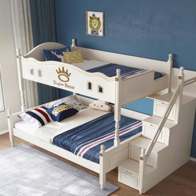 China Factory Modern Hot Sale Crib Princess Bed Kids Bunk Wooden Bed For Bedroom for sale