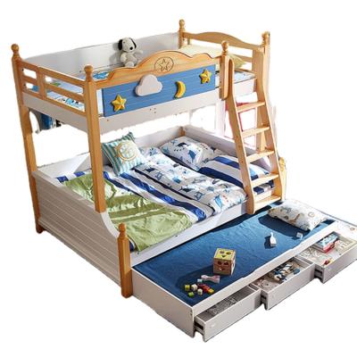 China Modern Modern Nordic Design Kids Bed Bedroom Furniture Upholstered Toddler Beds for sale