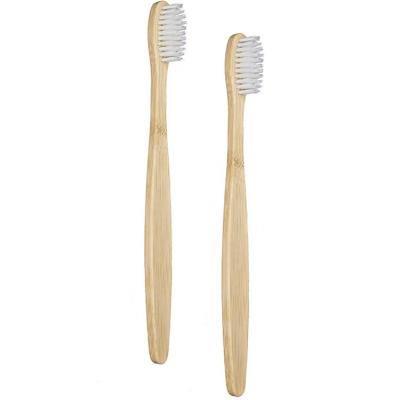 China Environmentally Friendly Fine Quality Environment Friendly Reusable Soft Wool Bamboo Toothbrush for sale