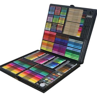 China New Art Set 258-Piece Luxury and Eco-Friendly Professional in Plastic Case Painting Set for Kids for sale