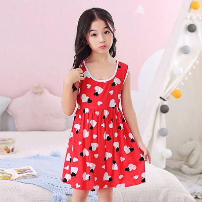 China Breathable Summer Girl Dress 1-10 Years Princess Dress Lace Strap Dress for sale