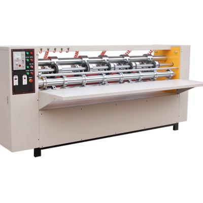 China Factory Semi-automatic corrugated cardboard slitting and scoring /cutting machine and creasing machine for sale