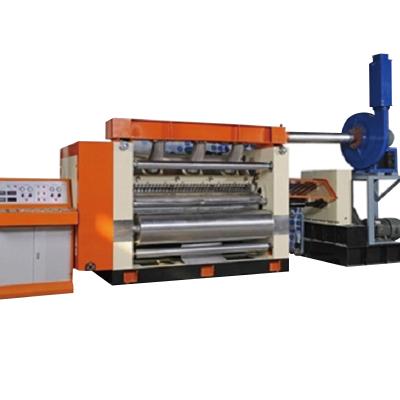 China Packing Corrugated Single Facer Packing Making Machine Cardboard Box Creasing Line for sale