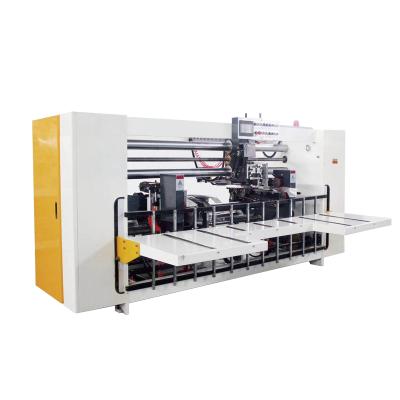 China Hotels Double Piece Machine Semi-automatic Carton Stitching Machine Stitching Stapler for Refrigerator Corrugated Box for sale