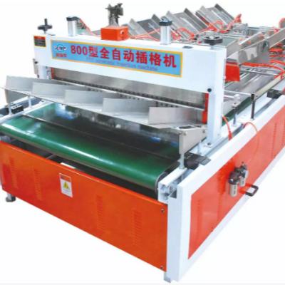 China Automatic Hotels Corrugated Cardboard Partition Assembly Machine for sale