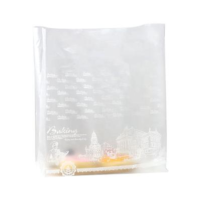 China Safety Poly Tote Takeaway Food Packing Bag Plastic Bag for sale