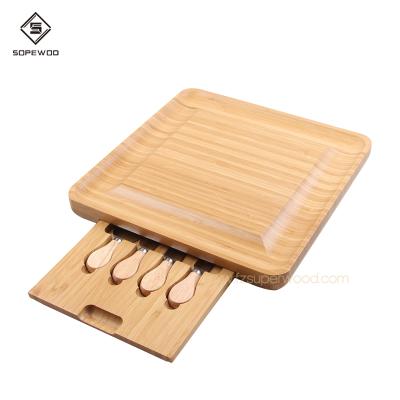 China Viable Meat Cutting Board Cheese Wooden Kitchenware Utensils Personalized Logo Bamboo Newest Natural Custom 100 Pcs Custom Size Supply for sale