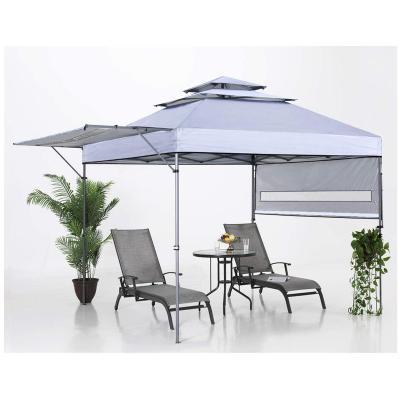 China Square Promotion Outdoor Garden Gazebo Canopy 3 Tier Pop Up Gazebo Tents For Outdoor Patio Party With Adjustable Tents for sale