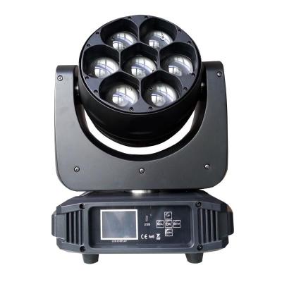 China Residential dj club disco buzz 7x40w rgbw 4 in 1 beam wash led moving head light for sale