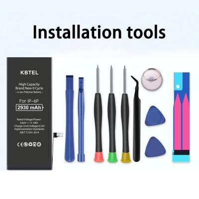 China Original cell phone factory accessories battery for iphone 6 plus with tool kit for sale