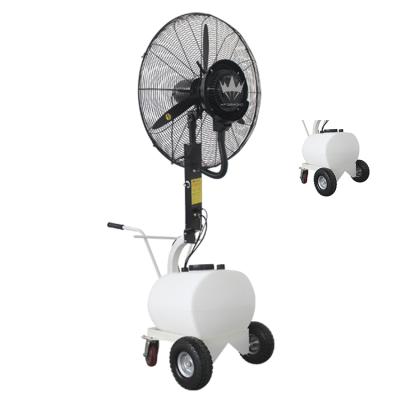 China Outdoor Larger Mist Volume Larger Spray Finer Particle Cooling Water Fan Outdoor Mist for sale