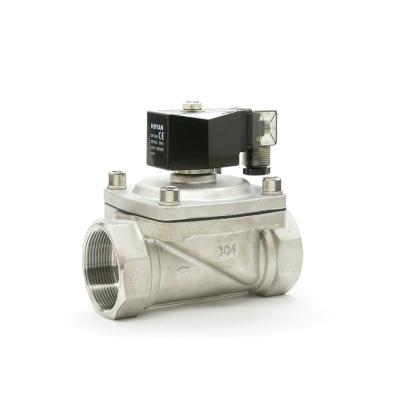 China HOYAN SPU-50 24V 220V 2in General Water Normally Closed Solenoid Valve for sale