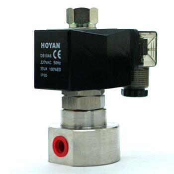 China 0-200bar 0-2900PSI DC 12V DC Medium Temperature SPG General Normally Open High Pressure Solenoid Valve Standard Pilot AC110V AC220V 24V for sale