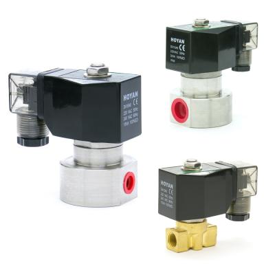 China NC General High Pressure Solenoid Valve 12VDC 30bar 100bar 200bar 300bar for sale