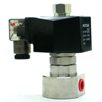 China General High Pressure Water Air 100bar Small Solenoid Valve for sale