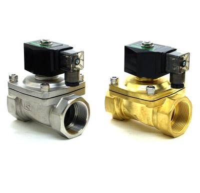 China General 1 Inch 12v Water Normally Closed Open Solenoid Valve for sale