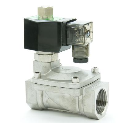 China General 1 Inch 1.5 Inch Brass Or 2 Inch Stainless Steel Air Pilot Solenoid Valve for sale