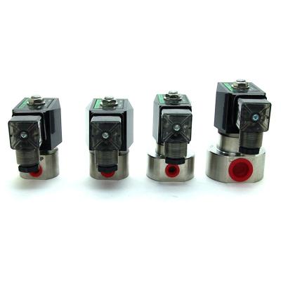 China General Hoyan Brand 0~200bar High Pressure Micro Material Stainless Steel Air Water Solenoid Valve for sale