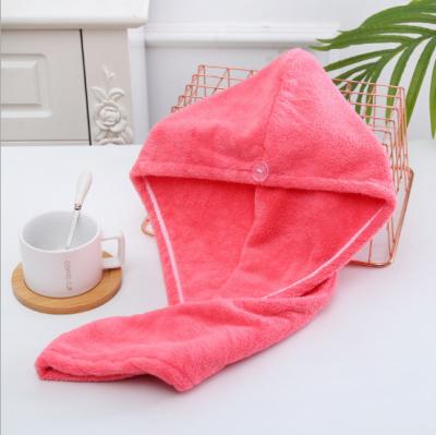 China Women Hair Turban Microfiber Hair Towel QUICK DRY Turban for sale