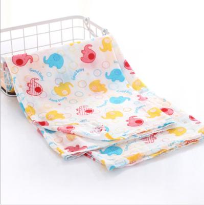 China Custom Soft Organic Cotton Muslin Blanket Blankets High Quality Bamboo Blanket for sale