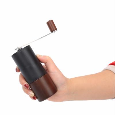 China Fashion Sustainable Hand Bean Manual Food Grade Stainless Coffee Grinder / Crank Steel Coffee Grinder for sale