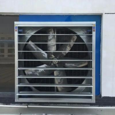 China Farms Galvanized Sheet Steel Ventilation Butterfly Cone Industrial Exhaust Fan For Poultry Farm Greenhouse for sale