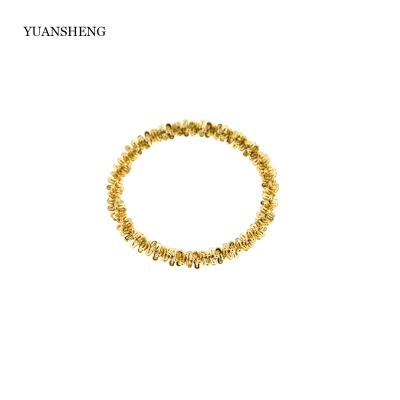 China 2022 New Arrivals Wholesale Vintage Stainless Steel Women's Gold Plated Vintage Adjustable Rings for sale