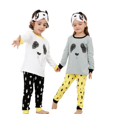 China Panda Design Water Print Children Sleepwear Breathable Funny Wholesale for sale