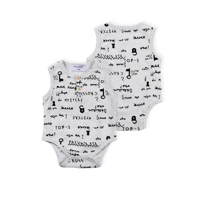 China 100% Cotton Organic Baby Bodysuit Onesie Infant Clothes Newborn Baby Romper Organic Cotton Baby Vest for sale