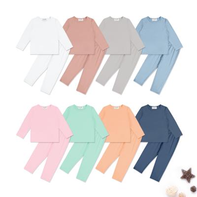 China High Quality Anti-Shrink Comfortable Kids Refine Bamboo Pajamas Pajamas For Kids Dressing Set for sale