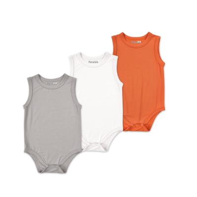 China High Quality Eco-friendly Breathable Bamboo Clothes Wholesale Bamboo Baby White Baby Onesie Baby Clothes Bamboo Clothes for sale